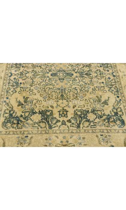 3 x 3 Vintage Turkish Oushak Rug 53098