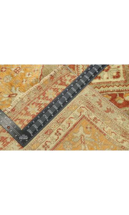 3 x 10 Vintage Turkish Oushak Runner 53099