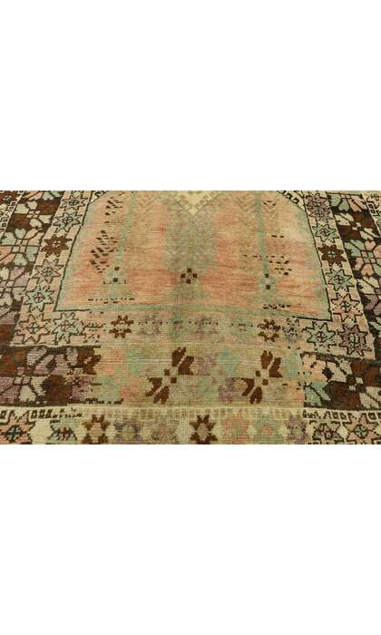 5 x 12 Vintage Turkish Oushak Runner 53100