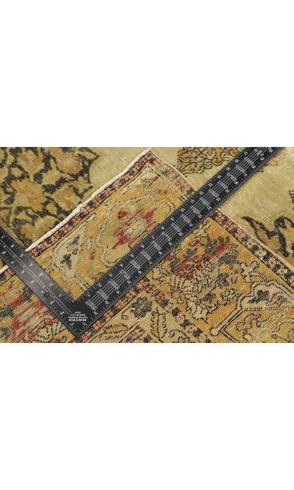 4 x 6 Vintage Turkish Oushak Rug 53104
