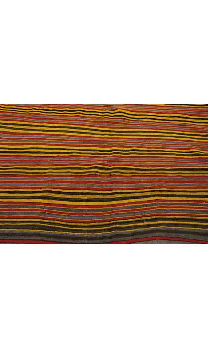 5 x 10 Vintage Turkish Kilim Runner 53112