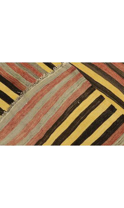 5 x 12 Vintage Turkish Oushak Runner 53116