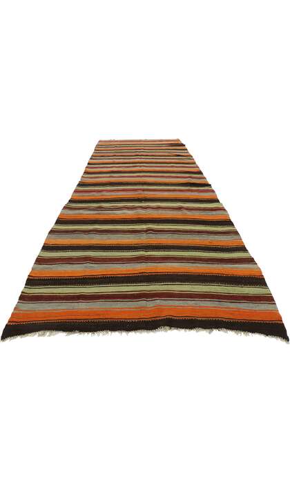 5 x 13 Vintage Turkish Kilim Runner 53123