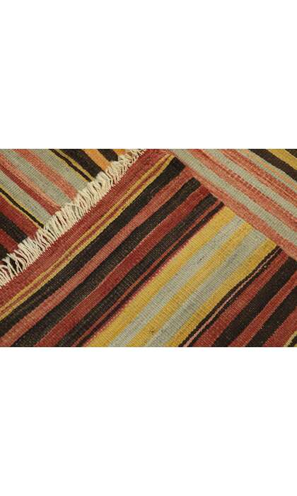 5 x 11 Vintage Turkish Kilim Runner 53125