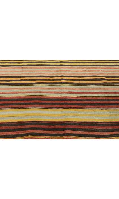 5 x 11 Vintage Turkish Kilim Runner 53125