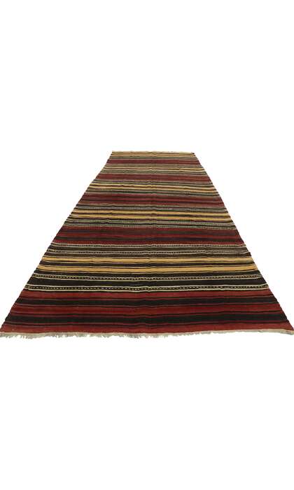 5 x 12 Vintage Turkish Kilim Rug 53131