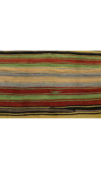 5 x 14 Vintage Turkish Kilim Runner 53133