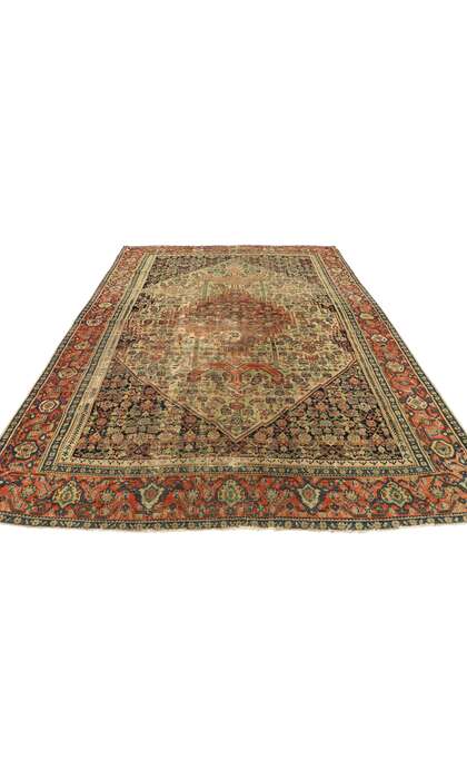 5 x 6 Antique Persian Malayer Rug 53141