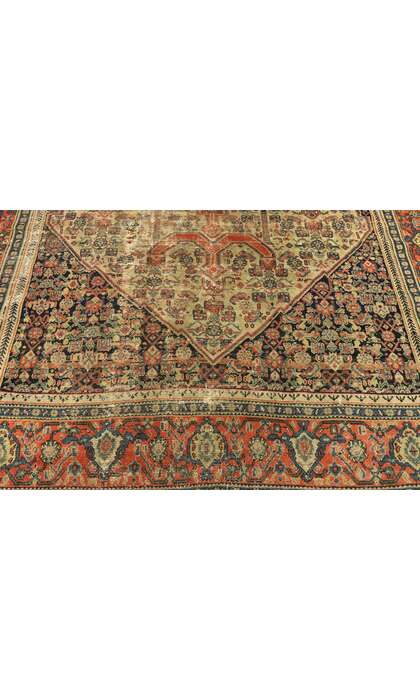 5 x 6 Antique Persian Malayer Rug 53141