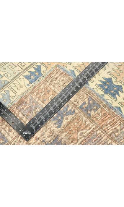 3 x 7 Vintage Turkish Oushak Runner 53144