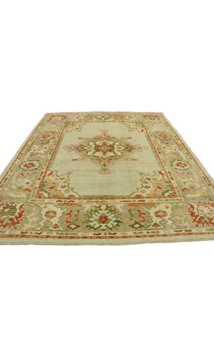 7 x 8 Modern Oushak Rug 53159