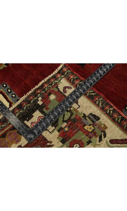 6 x 9 Vintage Turkish Oushak Rug 53180