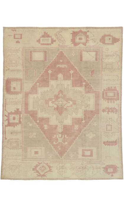 7 x 9 Turkish Oushak Rug 53229