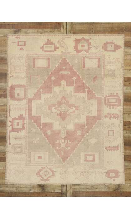 7 x 9 Turkish Oushak Rug 53229