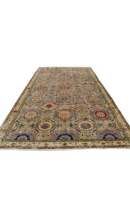6 x 10 Vintage Turkish Sivas Rug 53230