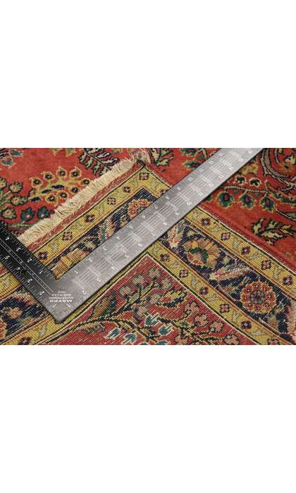 3 x 5 Vintage Persian Sarouk Rug 77522