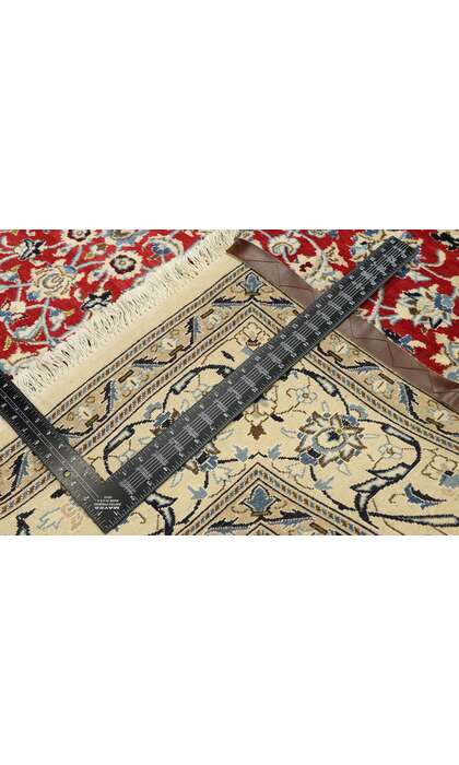 6 x 10 Vintage Persian Nain Rug 77531