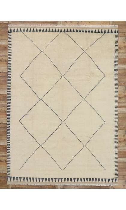 9 x 13 Modern Moroccan Rug 30532