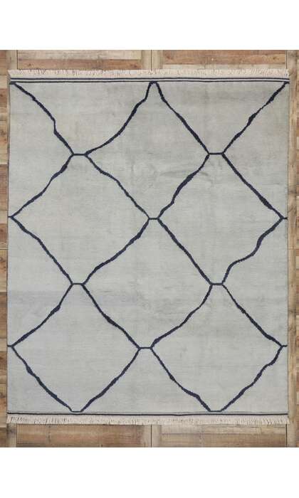 8 x 10 Modern Moroccan Rug 30541