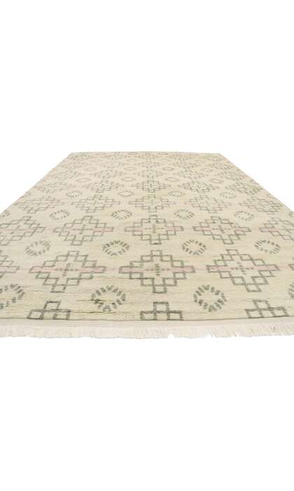 10 x 14 Neutral Moroccan Rug 30548