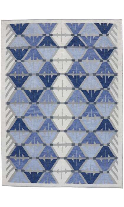 10 x 14 Modern Geometric High-Low Rug 30566