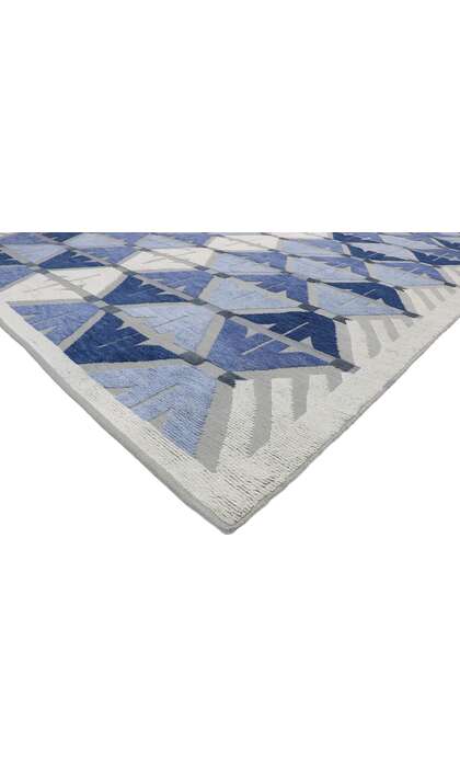 10 x 14 Modern Geometric High-Low Rug 30566