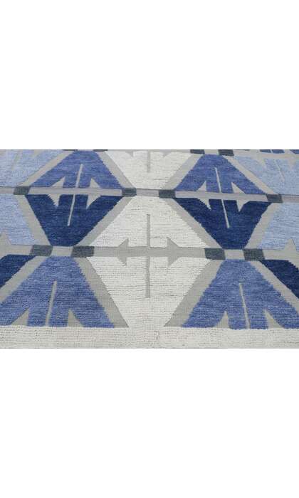 10 x 14 Modern Geometric High-Low Rug 30566