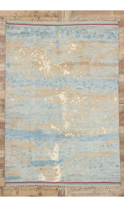 6 x 8 Modern Moroccan Rug 30573