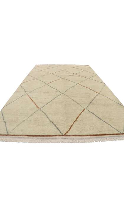7 x 11 Organic Modern Moroccan Rug 30588