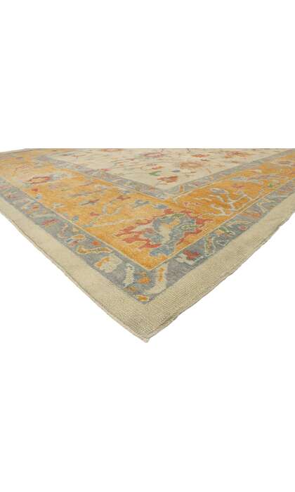 11 x 15 Colorful Oushak Rug 52154