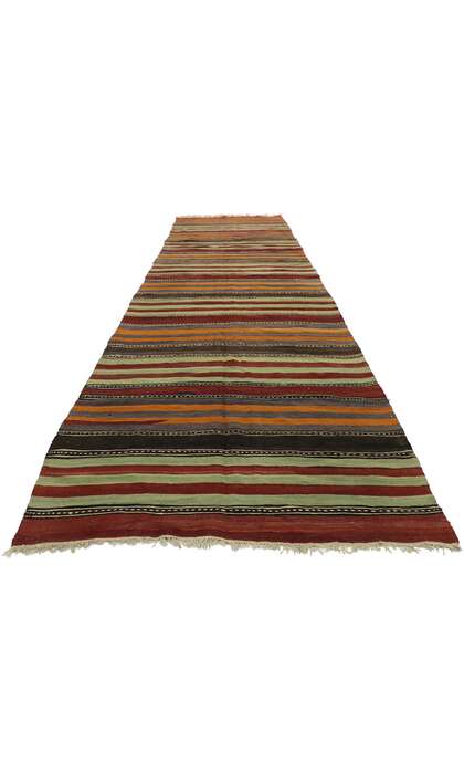 4 x 16 Vintage Turkish Kilim Runner 53129