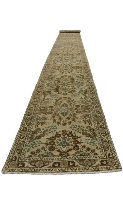 3 x 28 Vintage Persian Hamadan Runner 53164