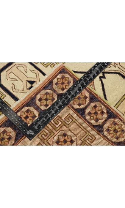 3 x 6 Vintage Turkish Oushak Rug 53183