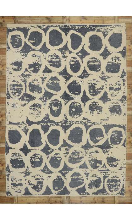 10 x 14 Moroccan Abstract Area Rug 53189