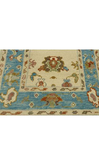3 x 6 Colorful Oushak Rug 53196