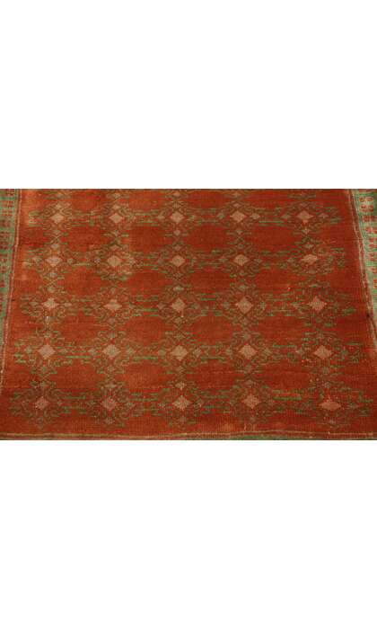 2 x 7 Vintage Turkish Oushak Runner 53215