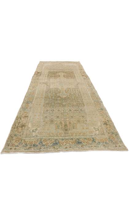 4 x 10 Antique Persian Bijar Runner 53242