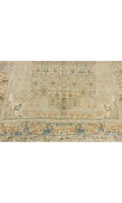 4 x 10 Antique Persian Bijar Runner 53242
