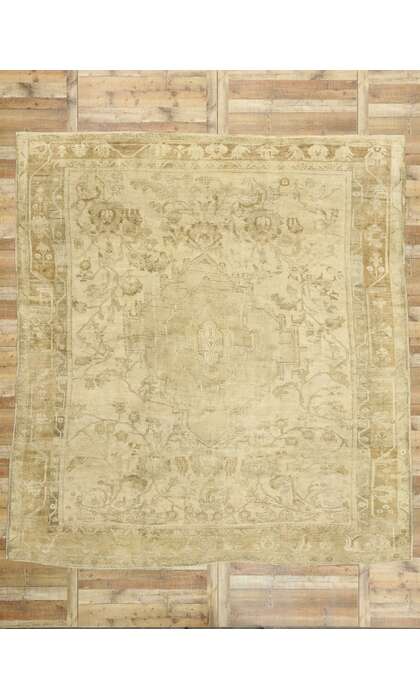 11 x 12 Antique Oushak Rug 76602