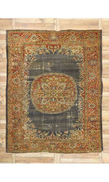 9 x 12 Antique Persian Sultanabad Rug 76796