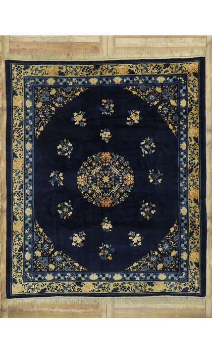 8 x 10 Antique Chinese Peking Rug 77542