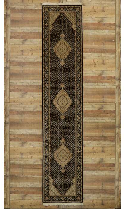 3 x 15 Vintage Tabriz Runner 77545