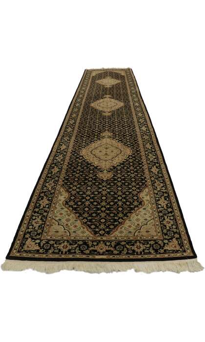 3 x 15 Vintage Tabriz Runner 77545