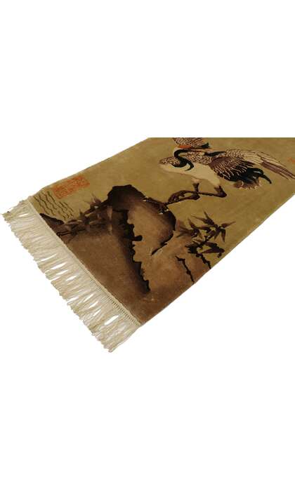 2 x 4 Antique Chinese Rug 77548