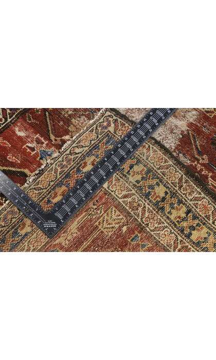 3 x 12 Antique Persian Mahal Rug 77555