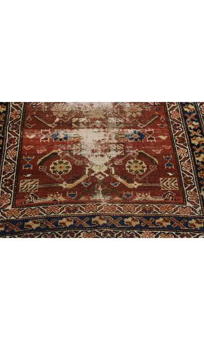 3 x 12 Antique Persian Mahal Rug 77555