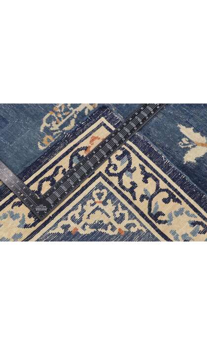 4 x 4 Antique Chinese Art Deco Rug 77561