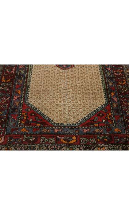4 x 6 Antique Persian Hamadan Rug 77568