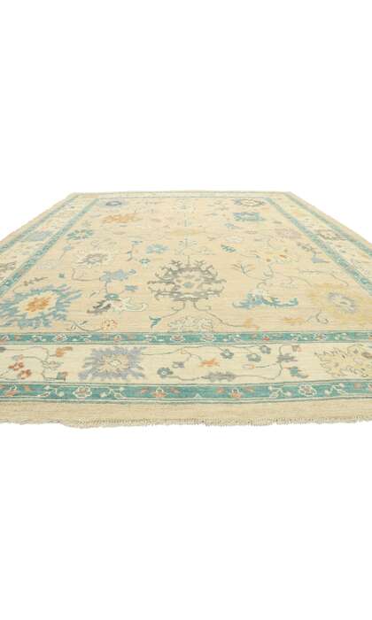 10 x 12 Colorful Oushak Rug 80550