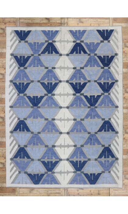 10 x 14 Contemporary Kilim Rug 30559